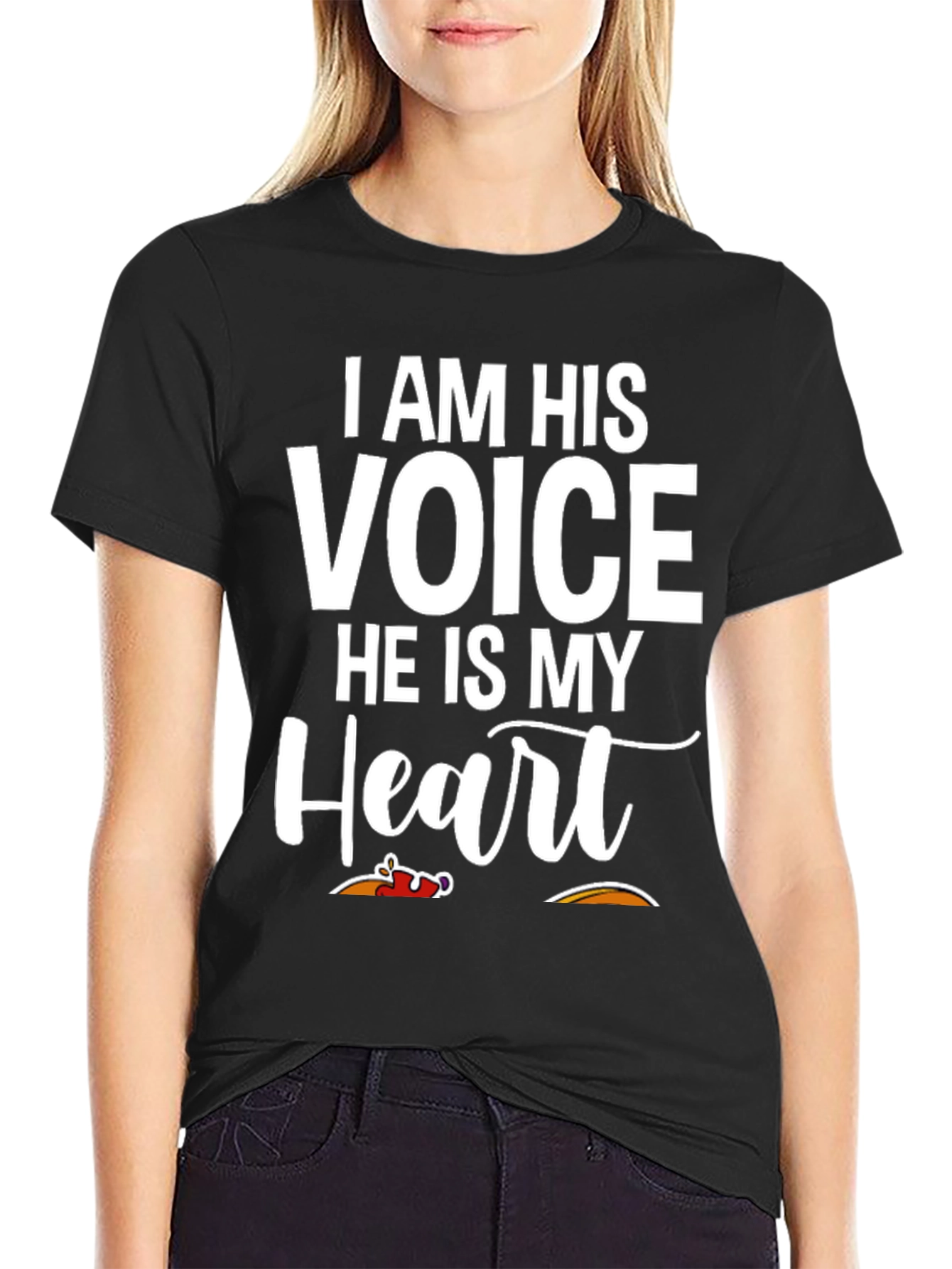 I Am His Voice Autism Awareness T-Shirt
