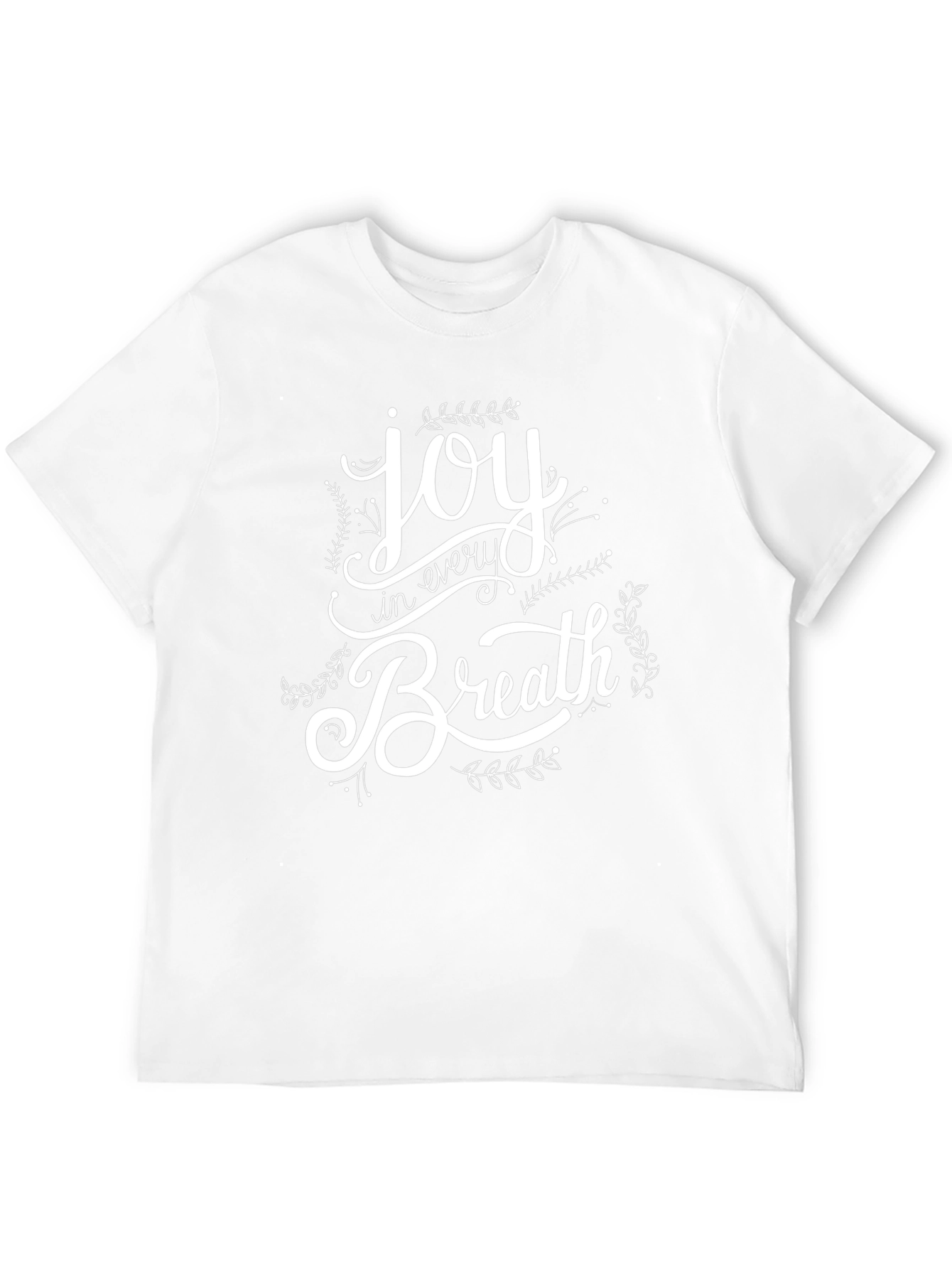 Joy in Every Breath Graphic Tee - Black