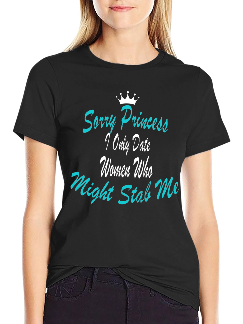 Funny Mens Graphic T-Shirt: Sorry Princess