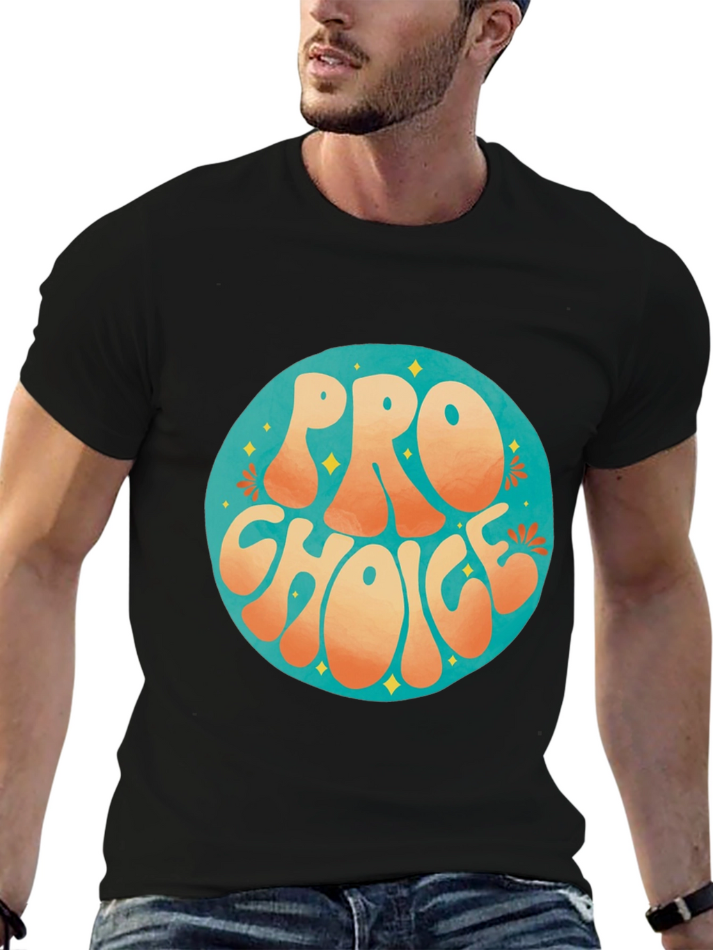 Pro Choice Graphic Tee - Retro Style