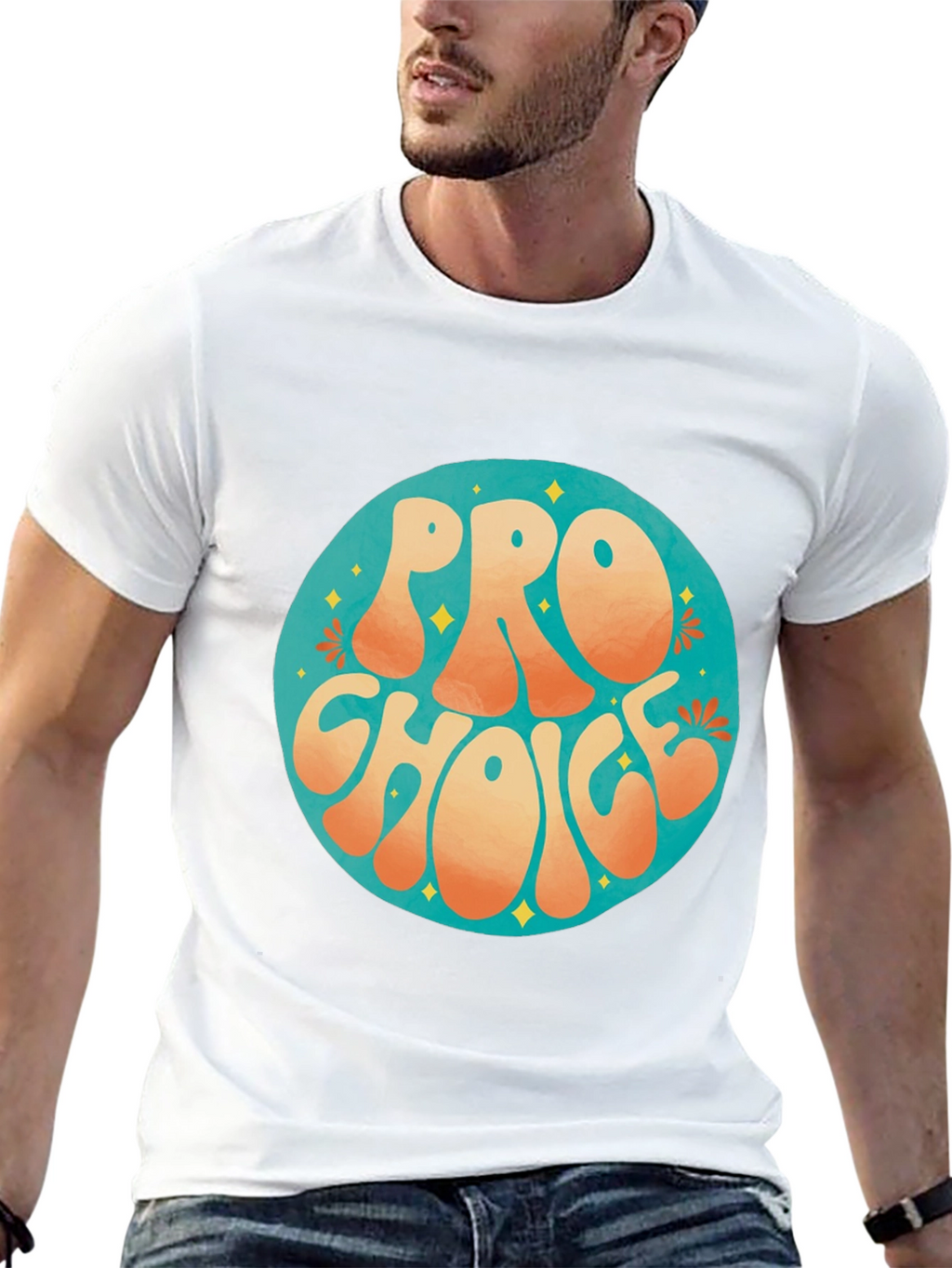 Pro Choice Graphic Tee - Retro Style