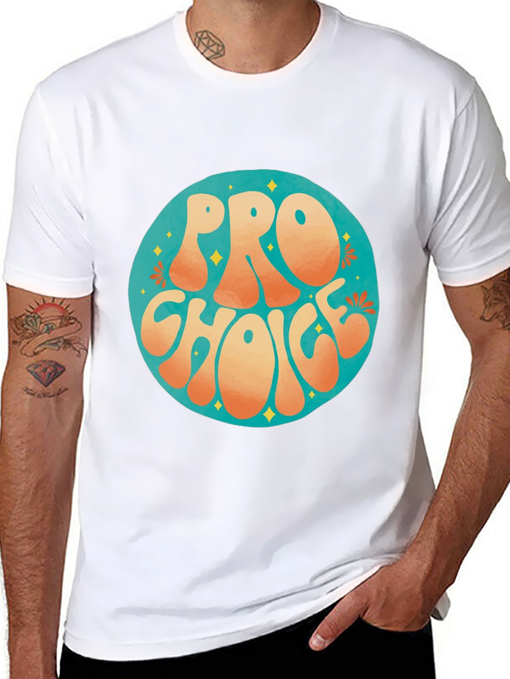Pro Choice Graphic Tee - Retro Style