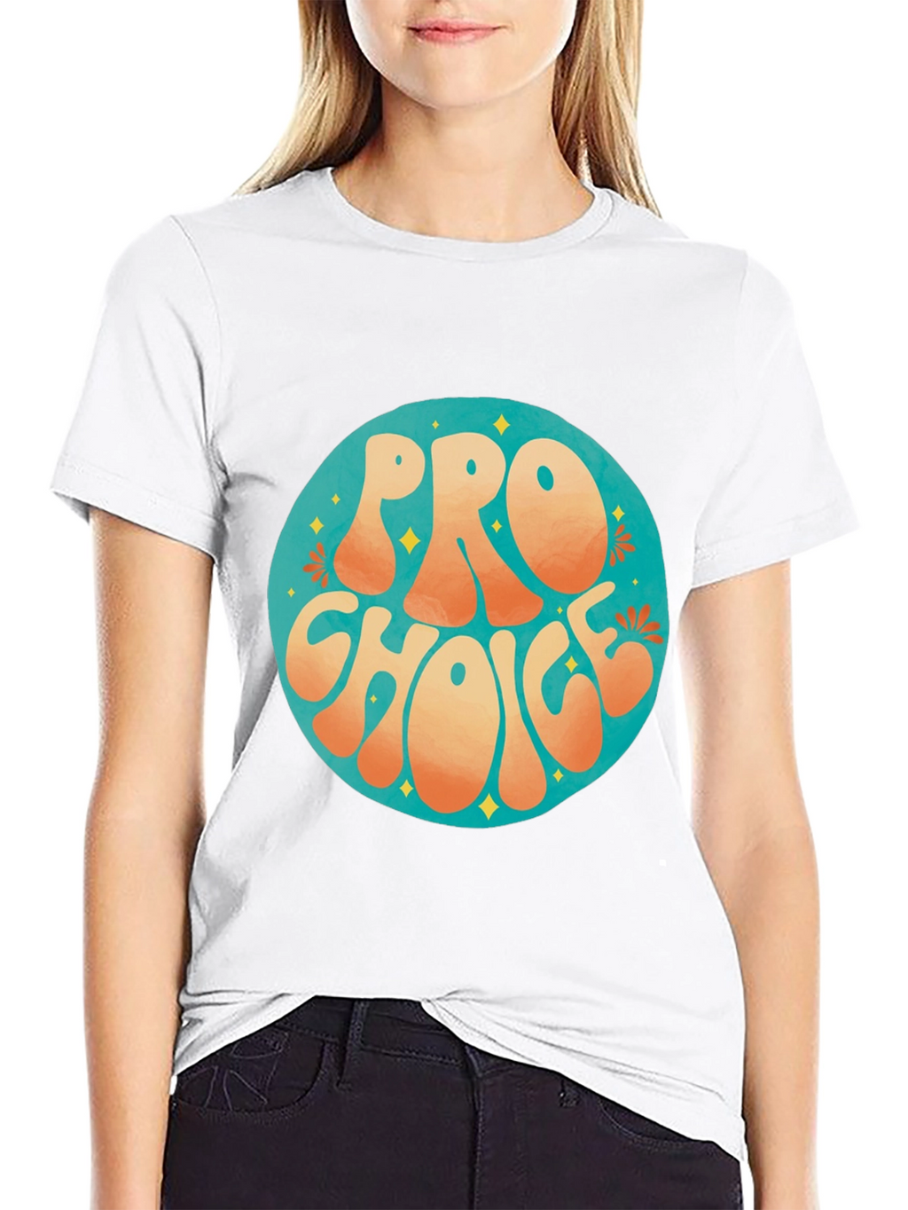 Pro Choice Graphic Tee - Retro Style