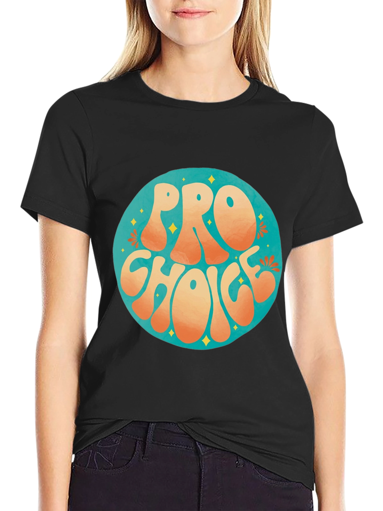 Pro Choice Graphic Tee - Retro Style