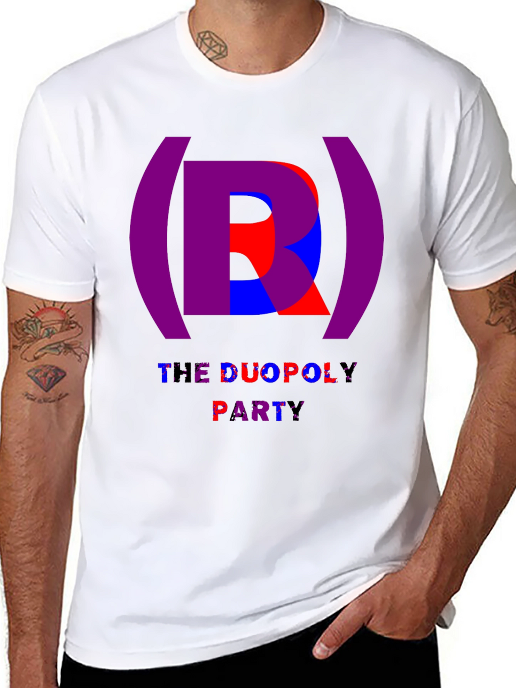 Duopoly Party T-Shirt: Bold Political Statement