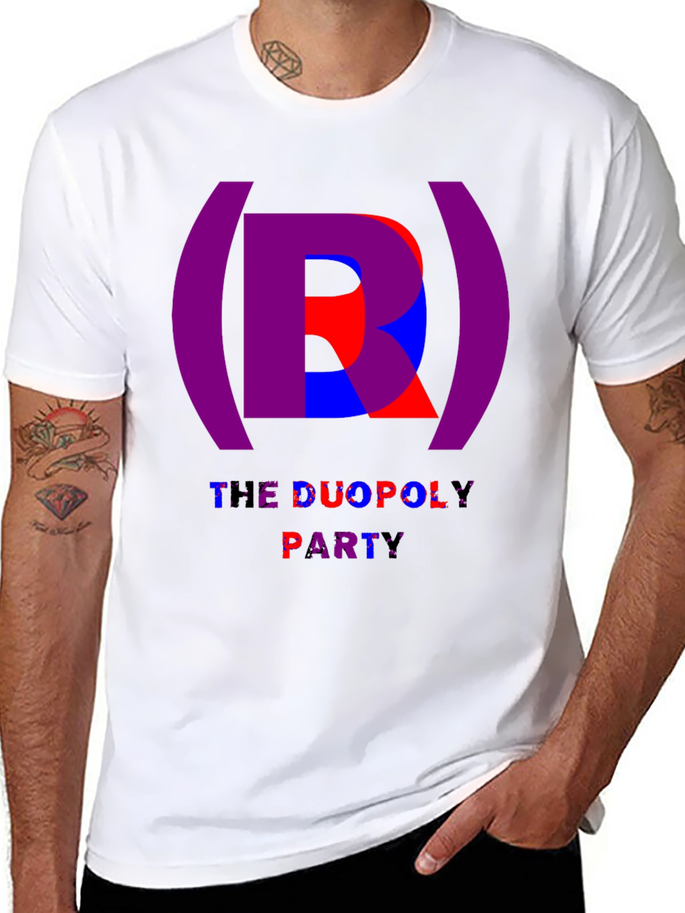 Duopoly Party T-Shirt: Bold Political Statement