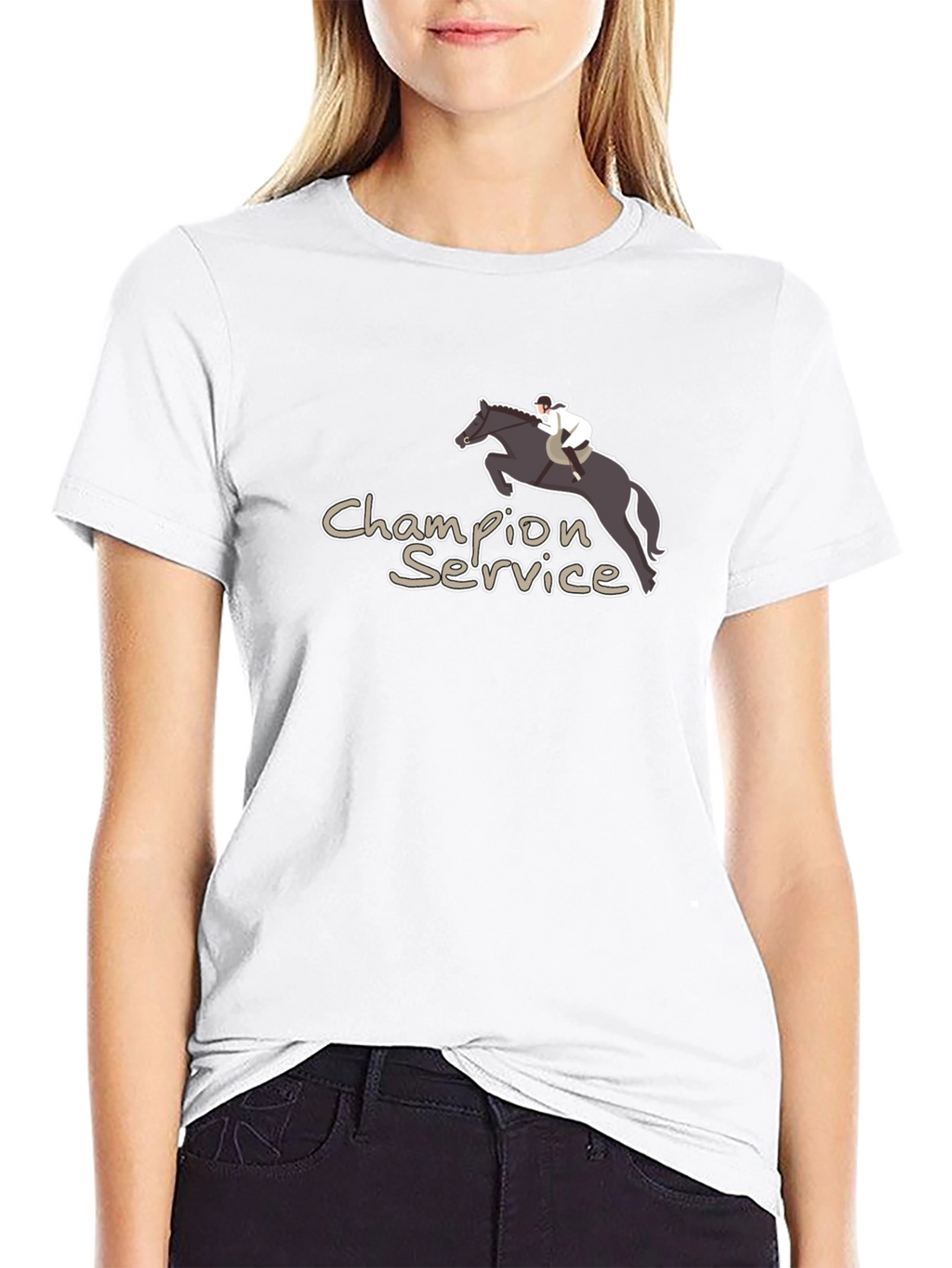 Champion Service Horseback Riding T-Shirt