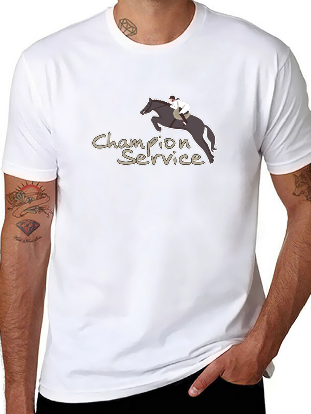 Champion Service Horseback Riding T-Shirt