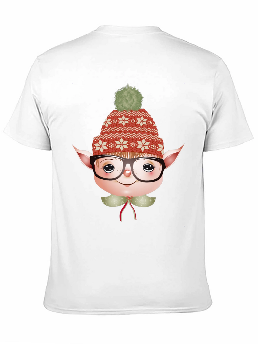 Festive Elf Graphic Tee - Holiday Fun!
