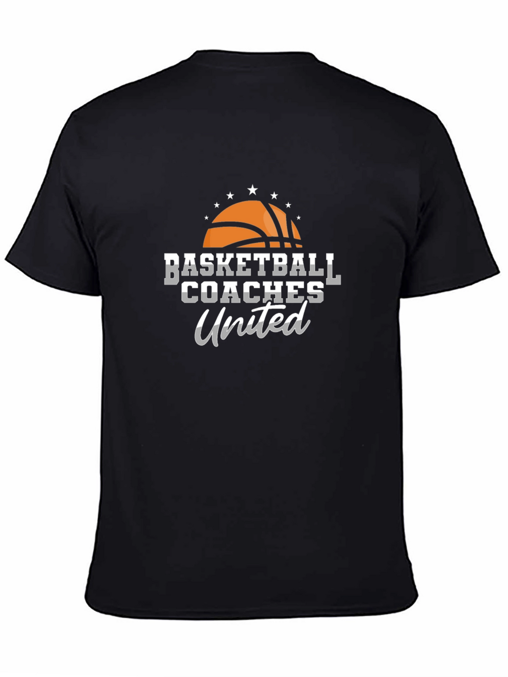 Basketball Coaches United Black T-Shirt