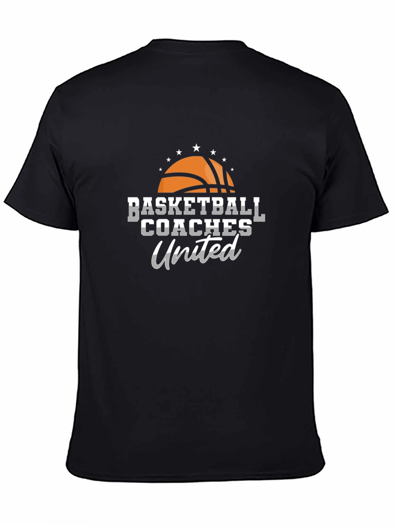 Basketball Coaches United Black T-Shirt