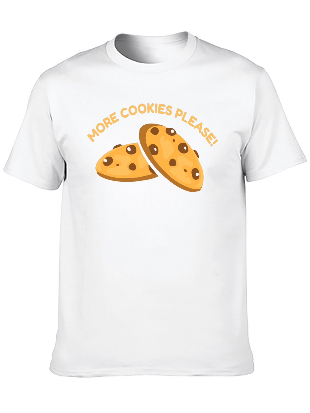 More Cookies Please T-Shirt - Black