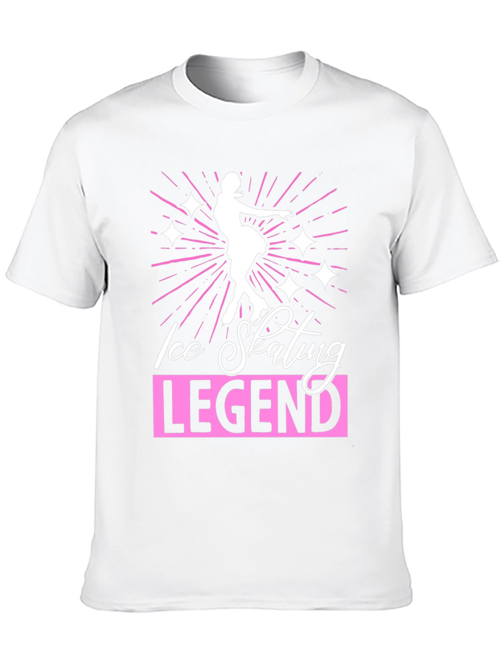 Ice Skating Legend Graphic T-Shirt