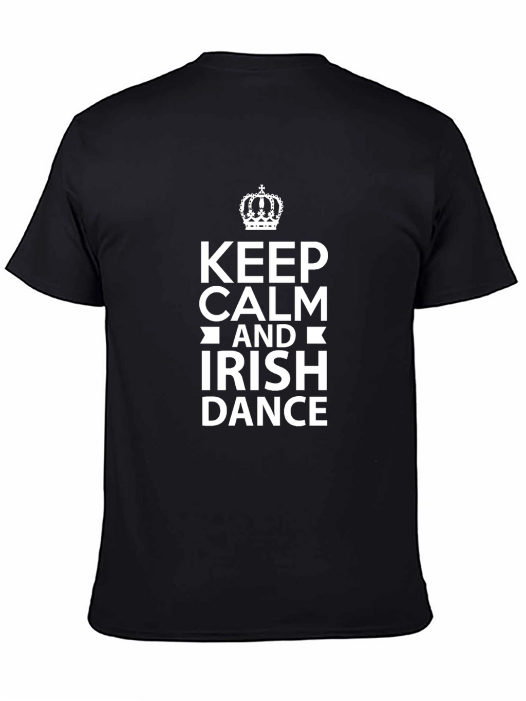 Keep Calm and Irish Dance Black T-Shirt
