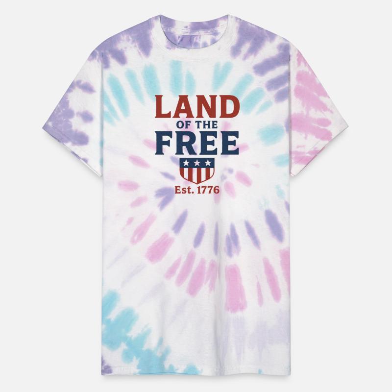 Land of the Free Patriotic Badge