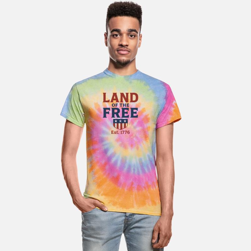 Land of the Free Patriotic Badge