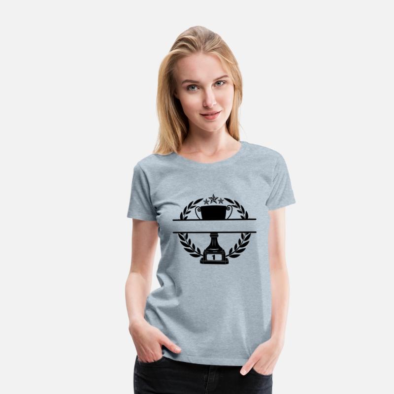 Laurel wreath with cup three stars and number 1