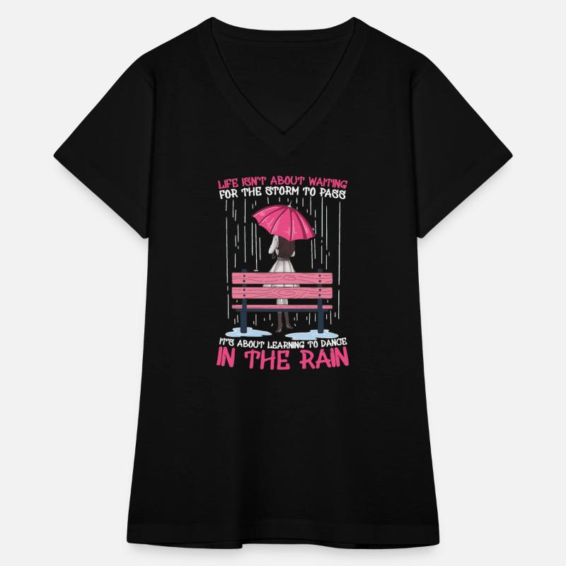 Learning To Dance In The Rain Umbrella Storm Joy