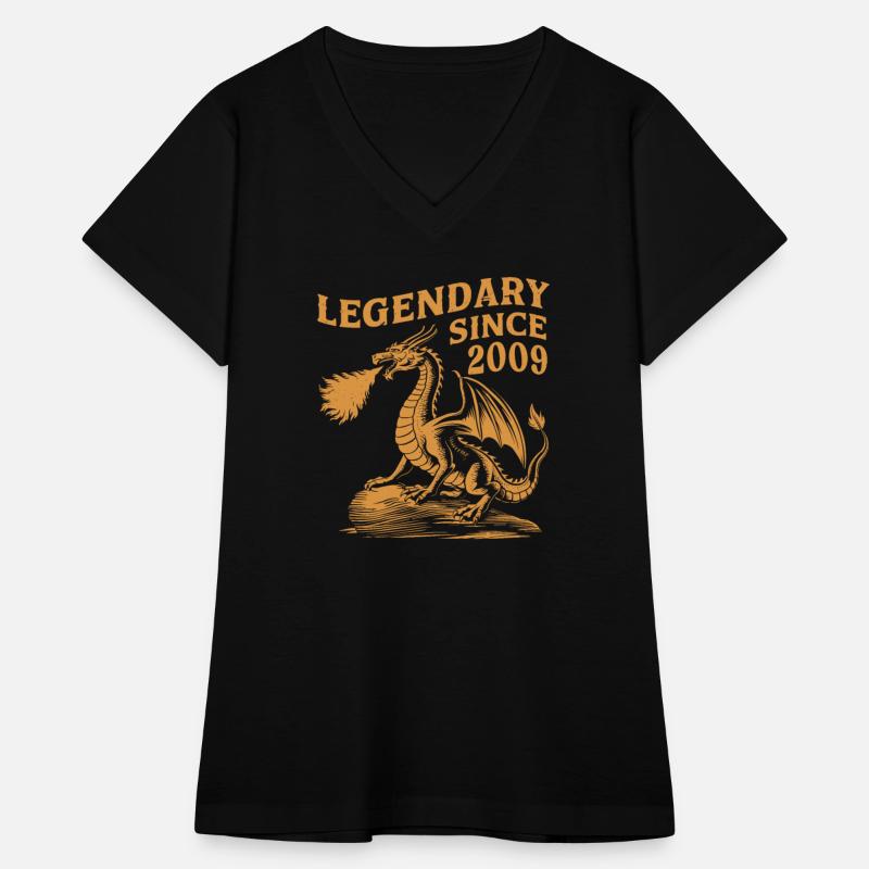 Legendary Since 2009 Birthday Dragon Fantasy