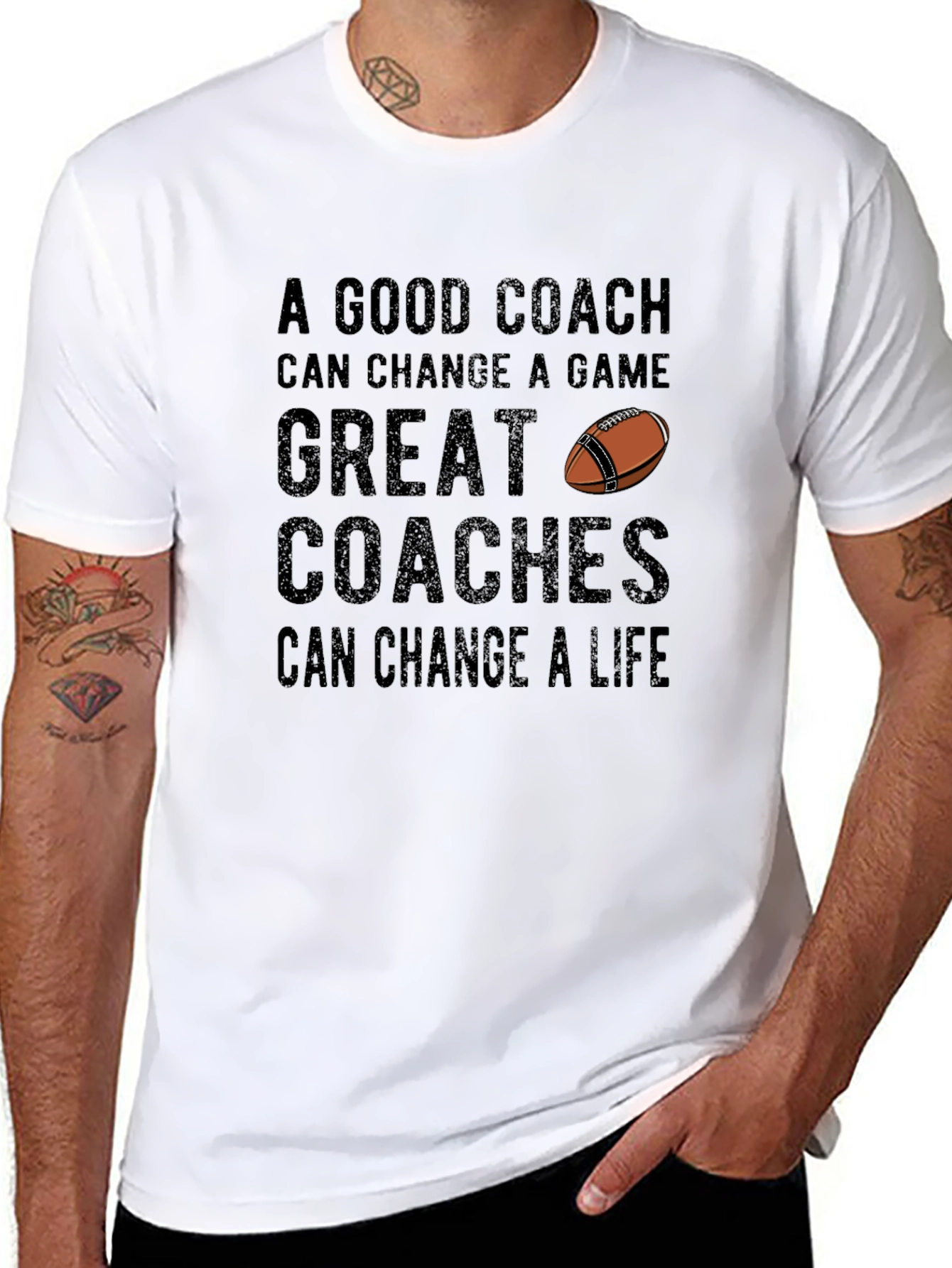 A Good Coach Football T-Shirt