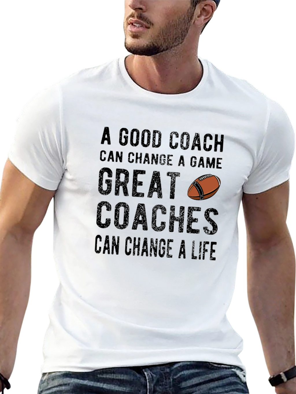 A Good Coach Football T-Shirt