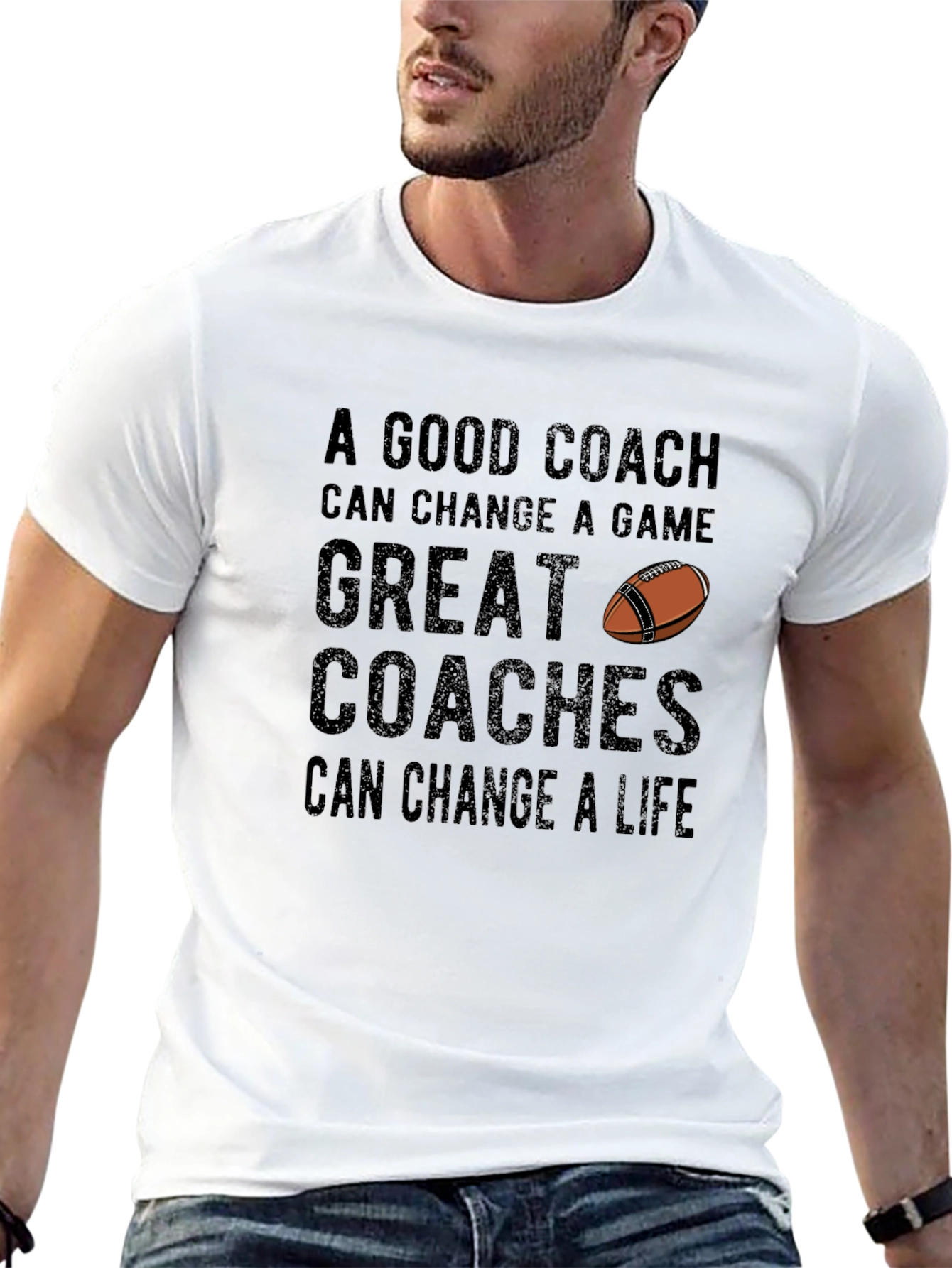 A Good Coach Football T-Shirt