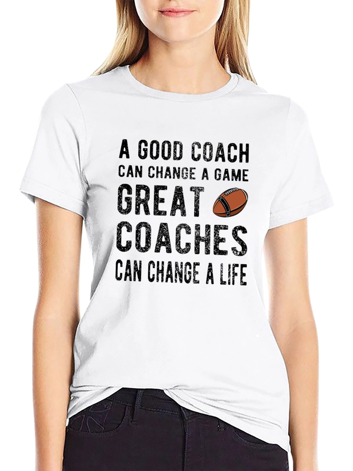A Good Coach Football T-Shirt