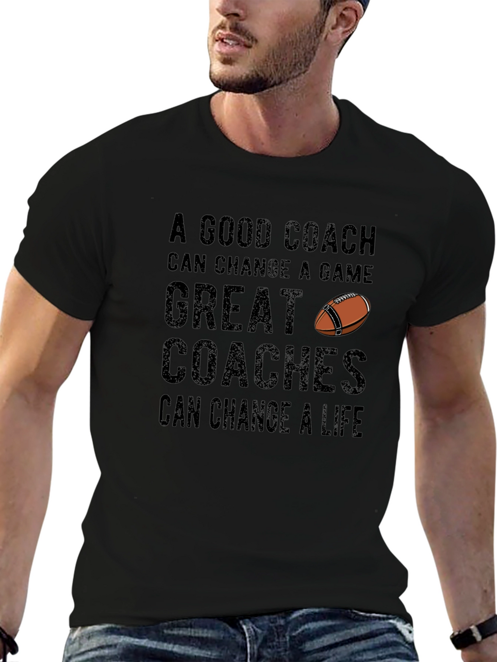 A Good Coach Football T-Shirt