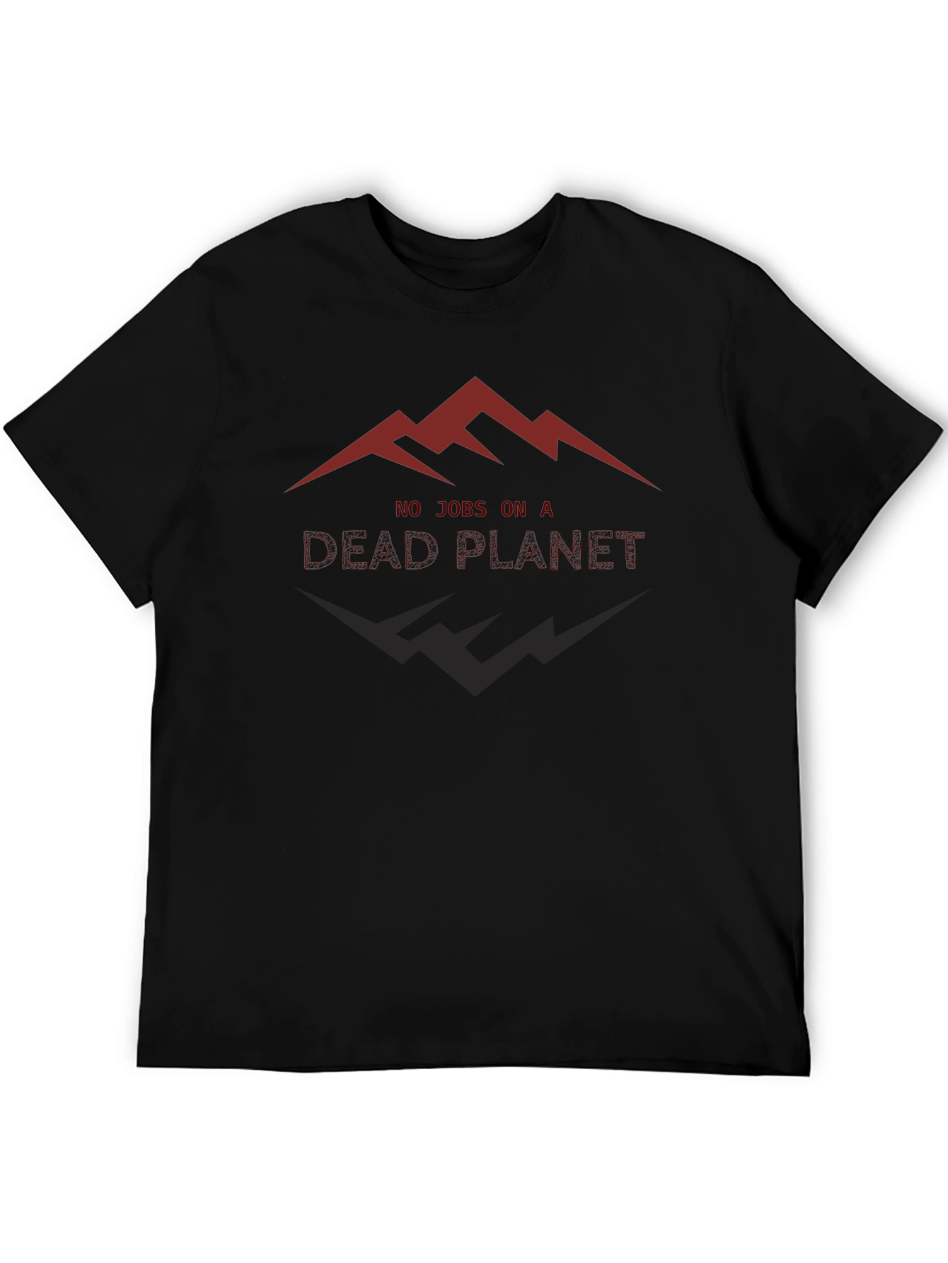Dead Planet Graphic Tee - Climate Awareness T-Shirt