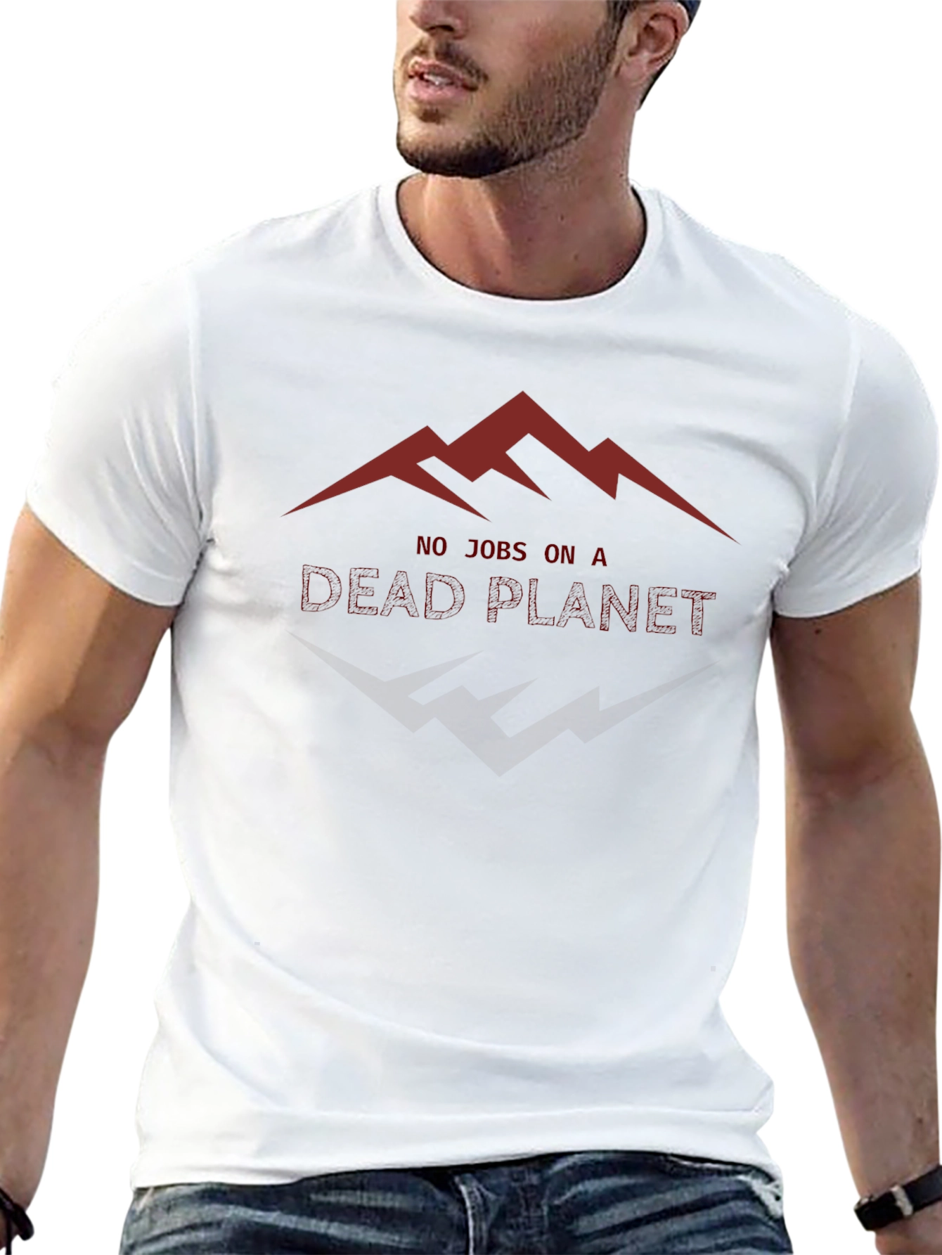 Dead Planet Graphic Tee - Climate Awareness T-Shirt