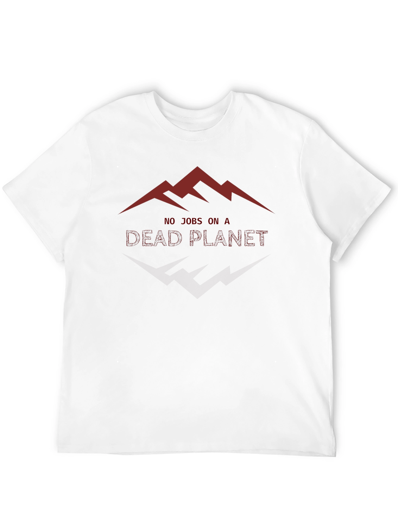 Dead Planet Graphic Tee - Climate Awareness T-Shirt
