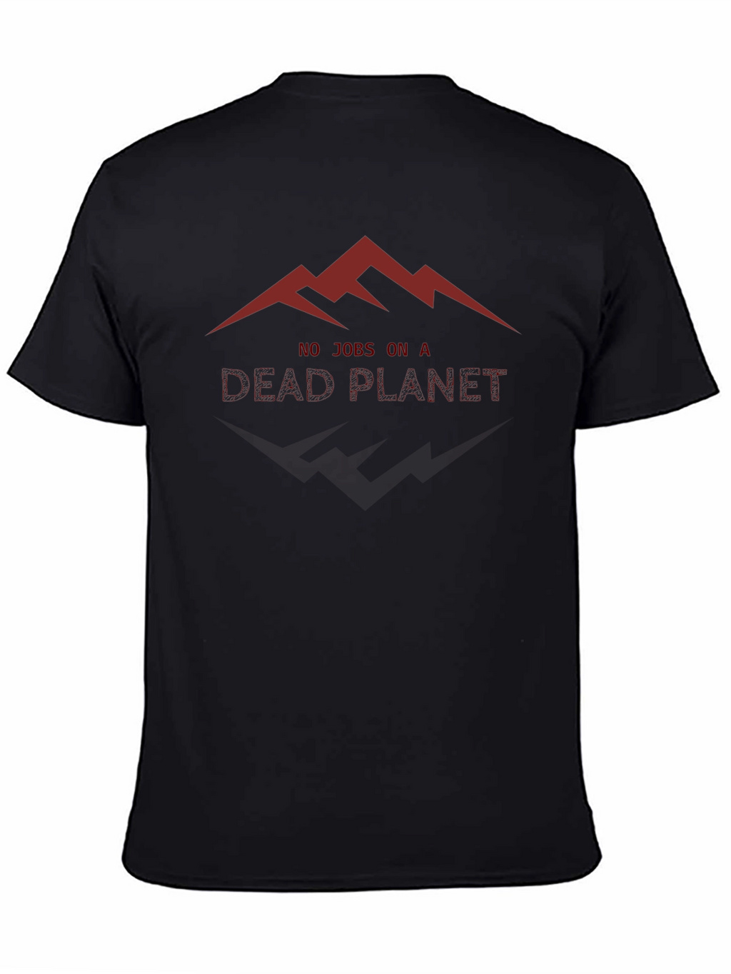 Dead Planet Graphic Tee - Climate Awareness T-Shirt