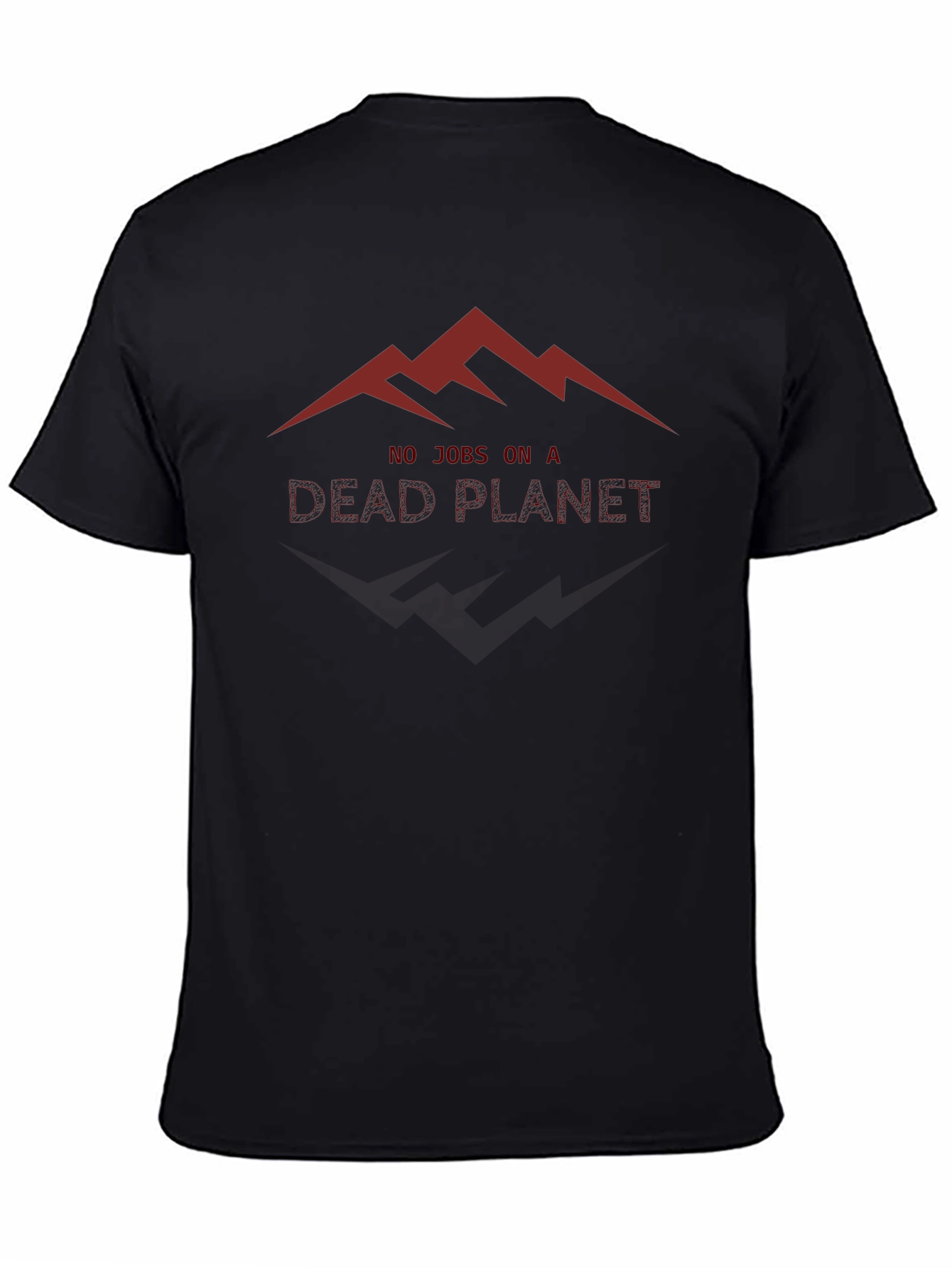 Dead Planet Graphic Tee - Climate Awareness T-Shirt