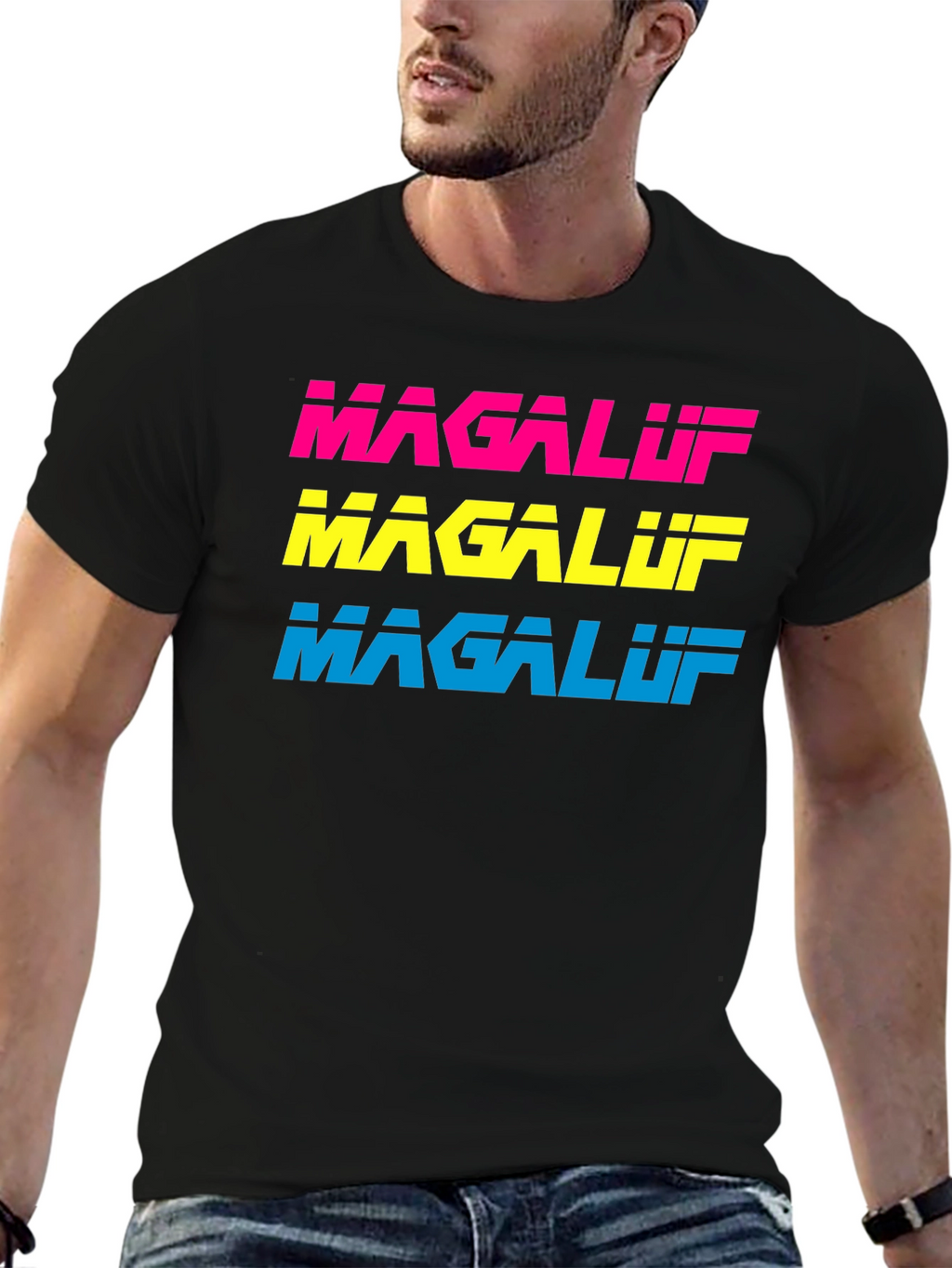 Magaluf T-Shirt - Vibrant Retro Style