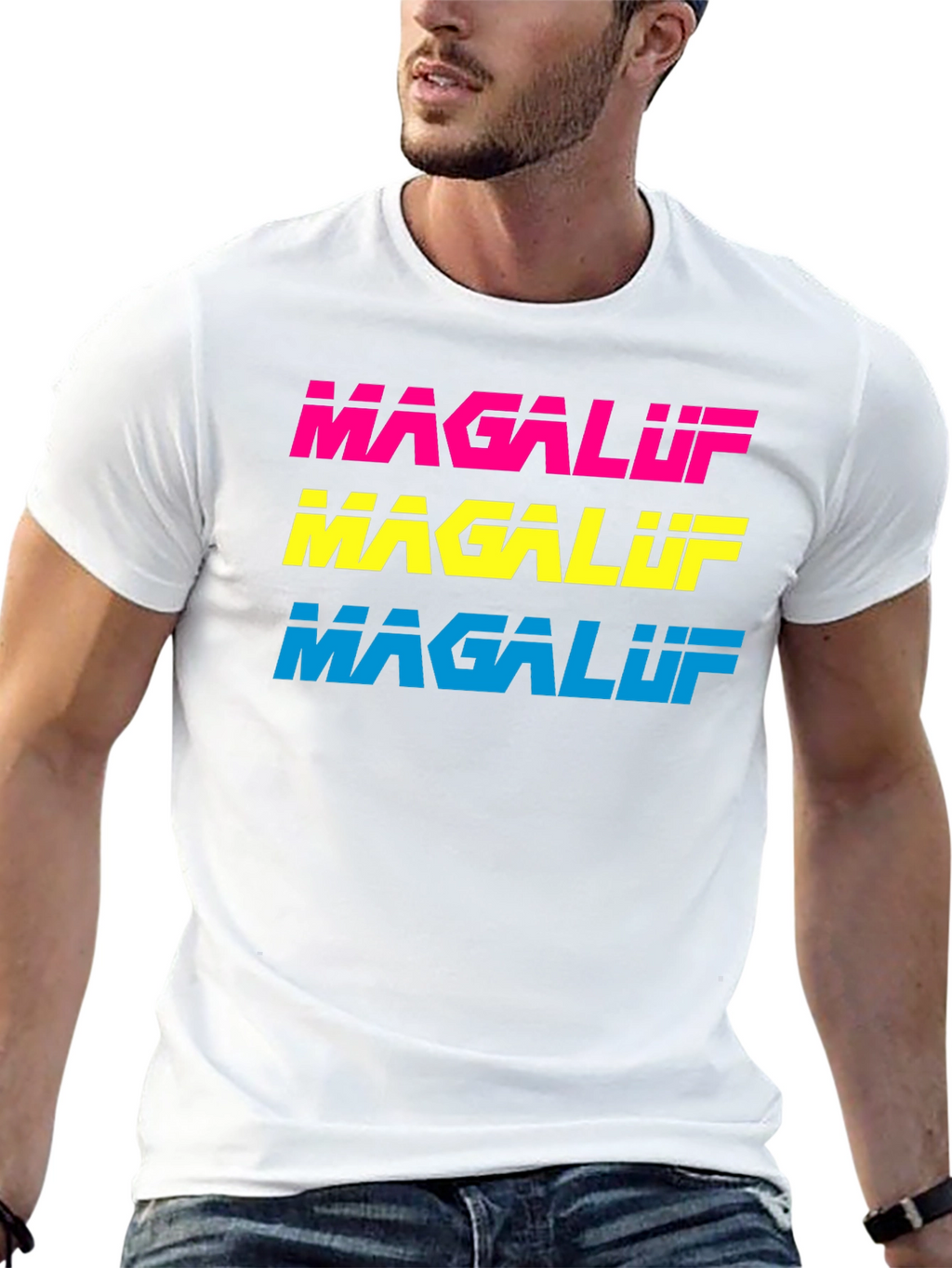 Magaluf T-Shirt - Vibrant Retro Style