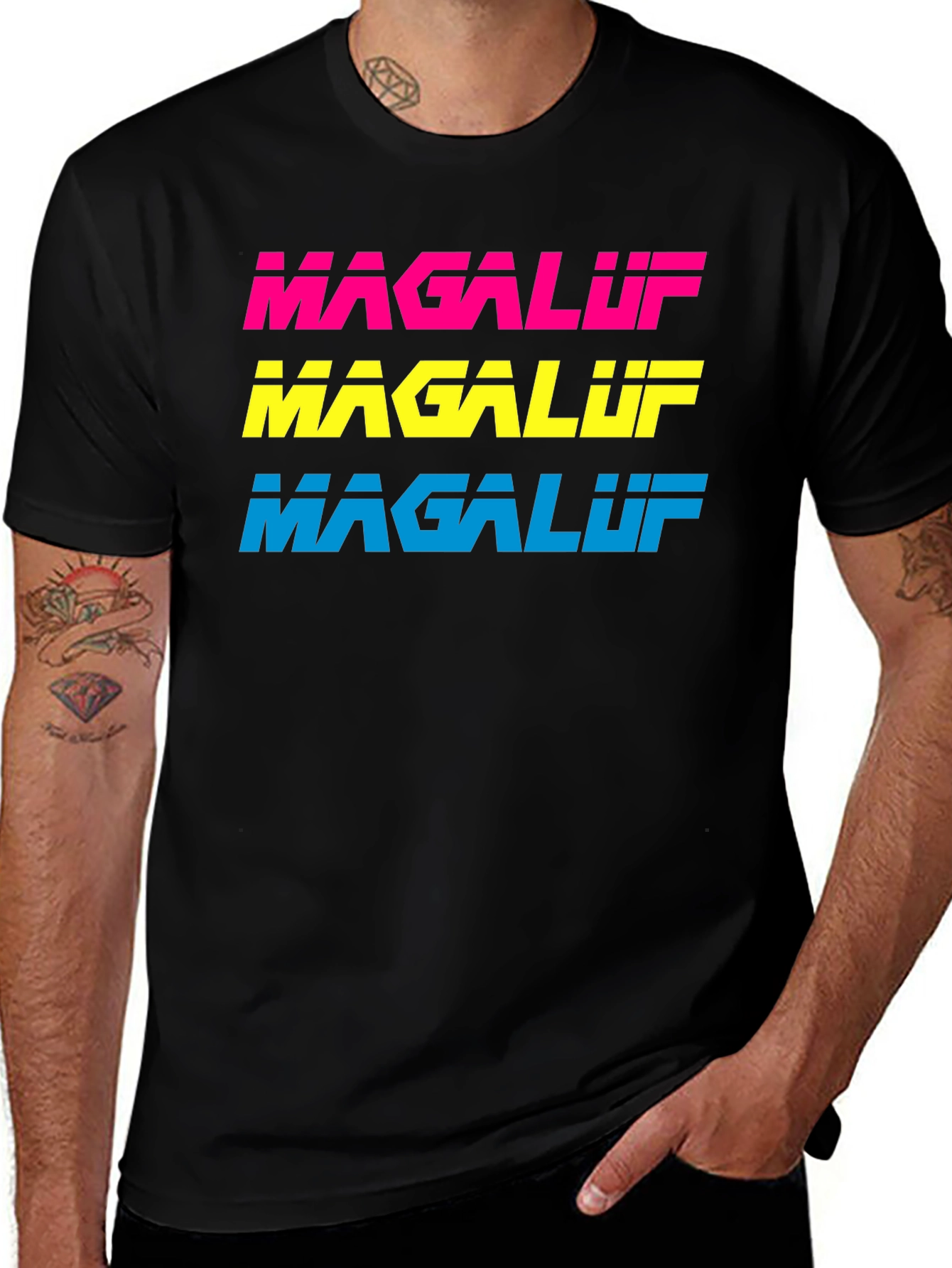 Magaluf T-Shirt - Vibrant Retro Style
