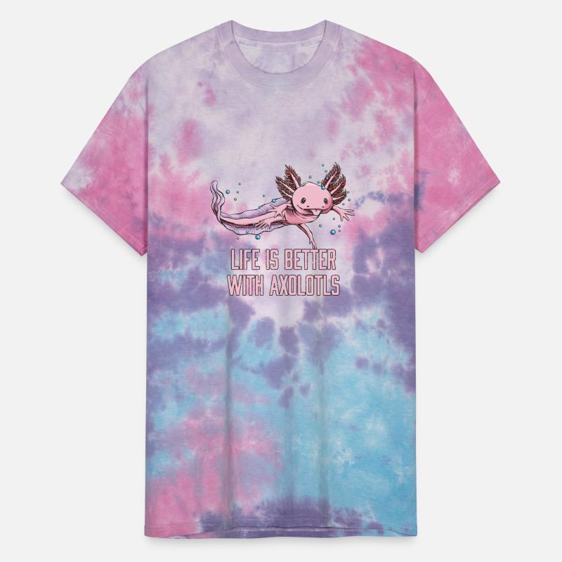 Life Is Better with Axolotls Salamander Sayings Ax