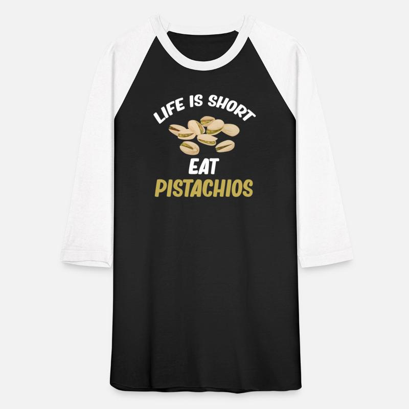 Life Is Short Eat Pistachios Ice-Cream Topping