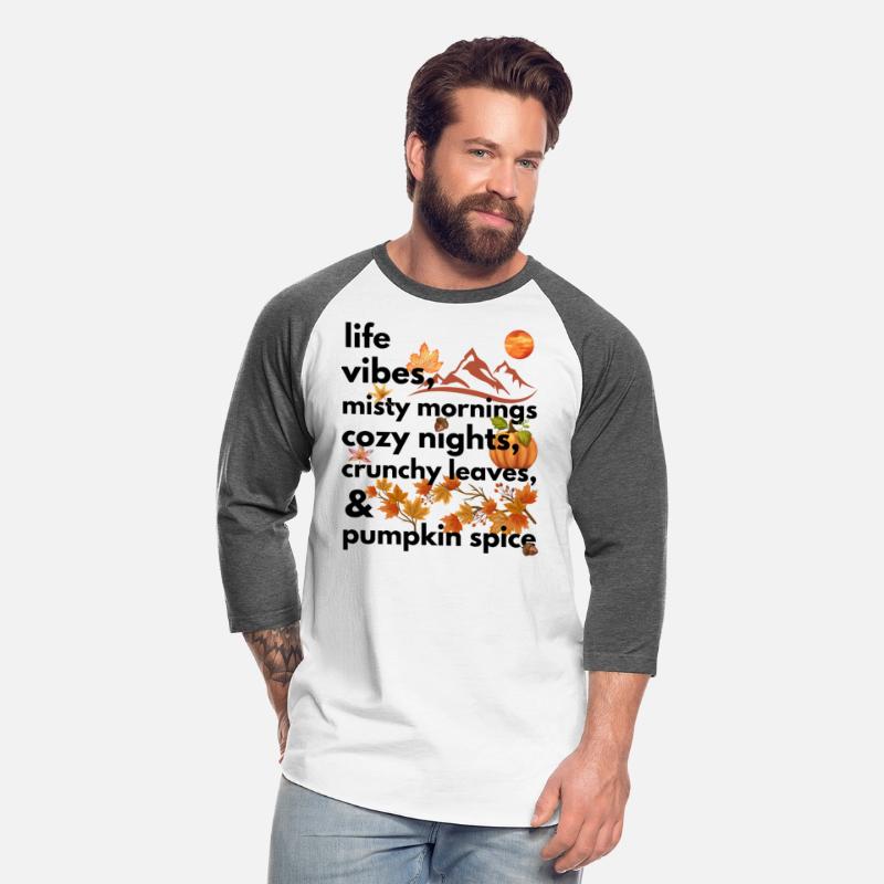 life vibes misty mornings cozy nights crunchy