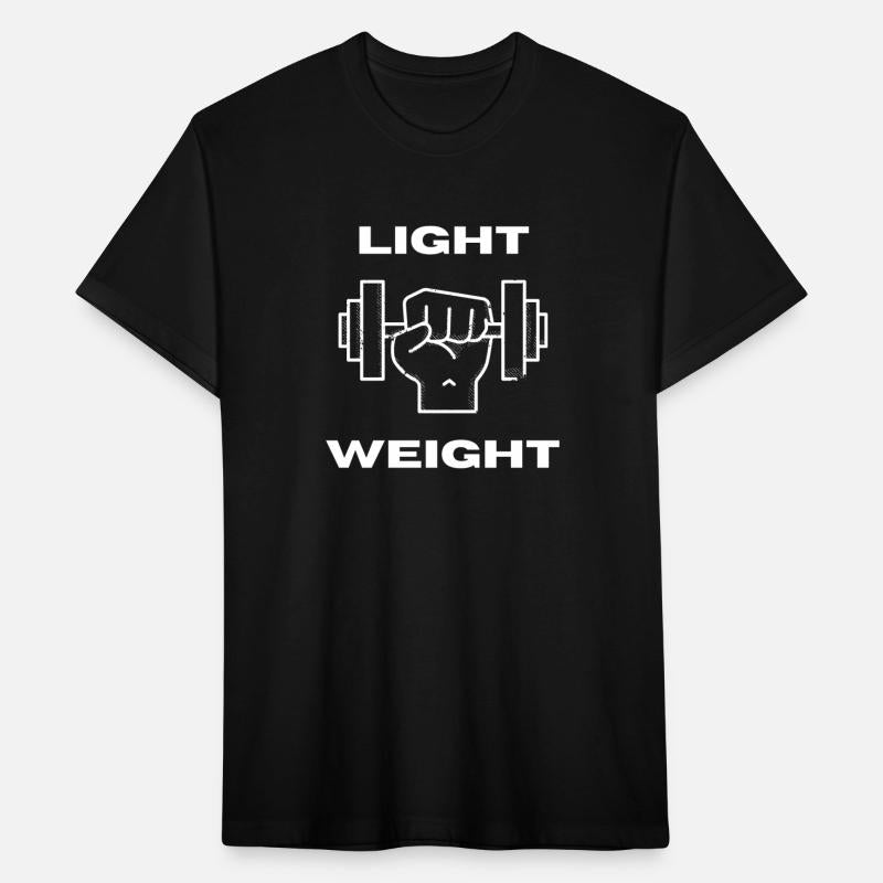 Light Weight Typography Gym T-Shirt