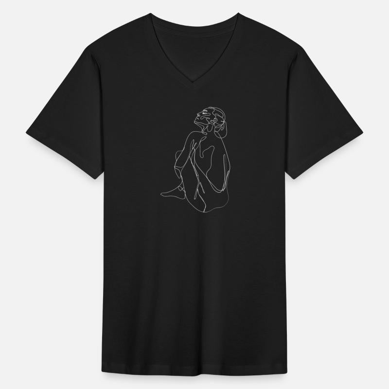 Line Art Woman Minimalist