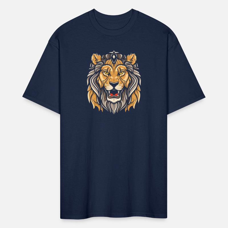 Lion head premium T shirt design