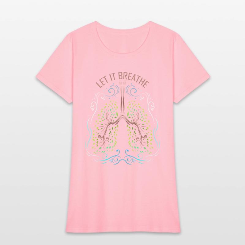 Logo Let It Breath - Green Lung Out Of Trees For