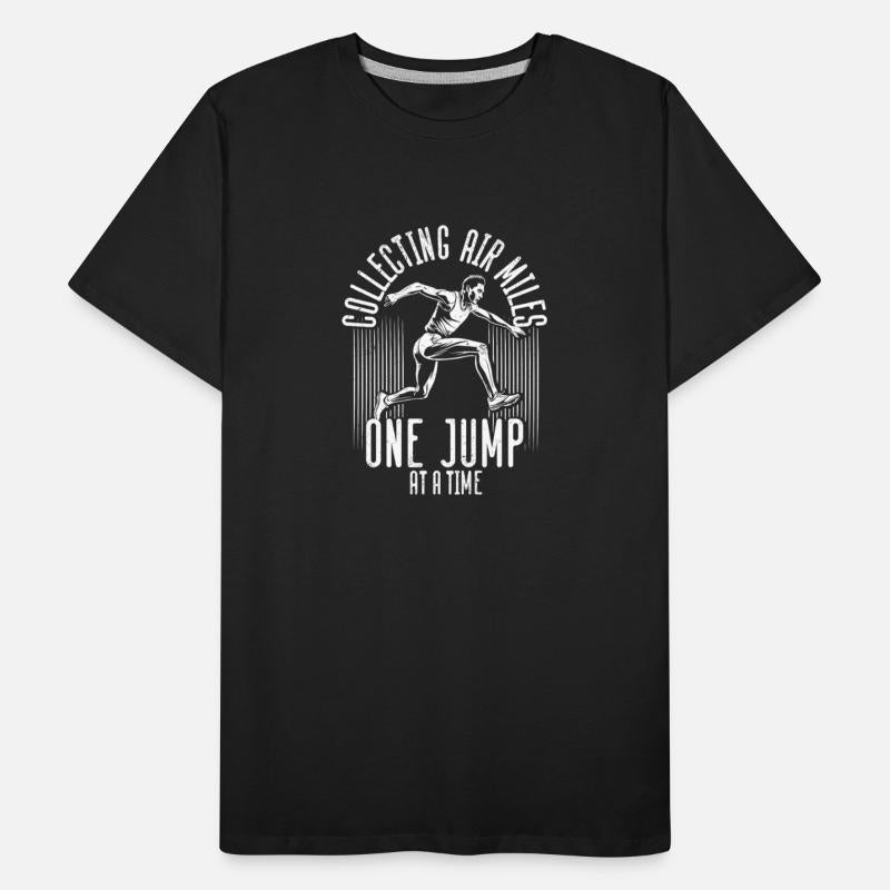 Long Jump Long Jumping Collecting Air Miles