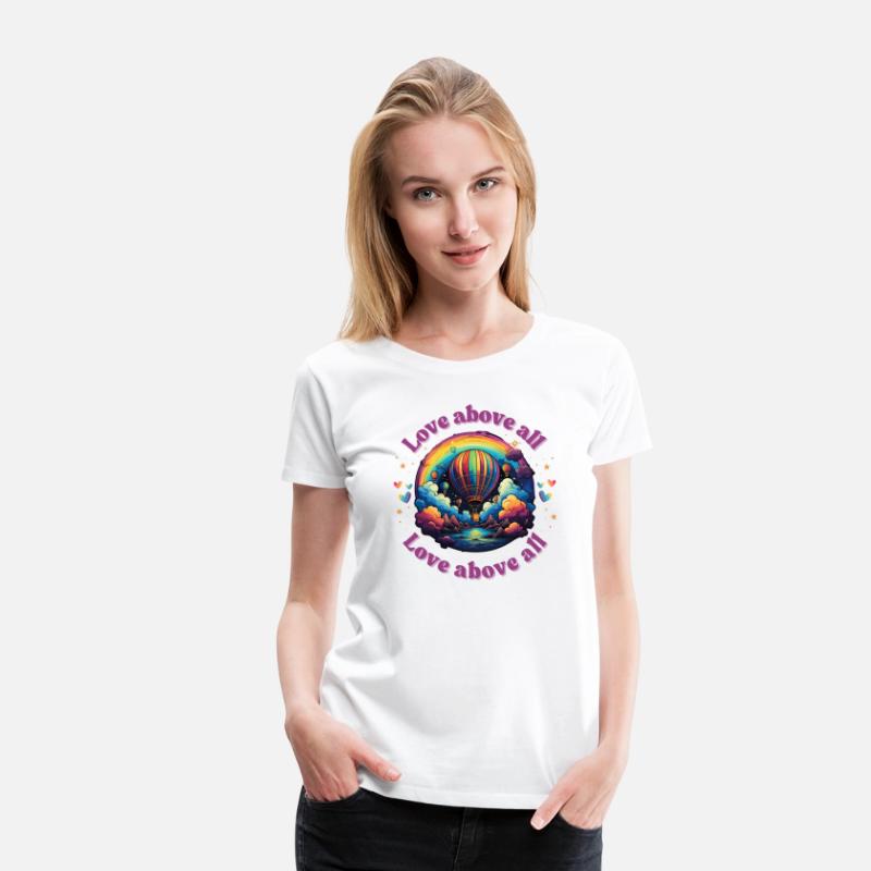 Love above all - Pride hot air balloon