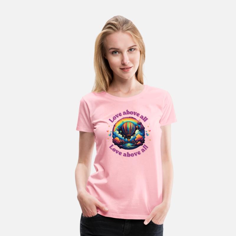 Love above all - Pride hot air balloon