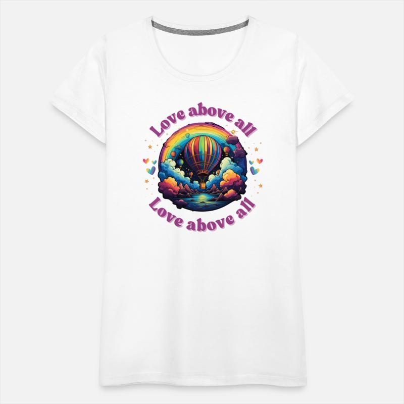 Love above all - Pride hot air balloon