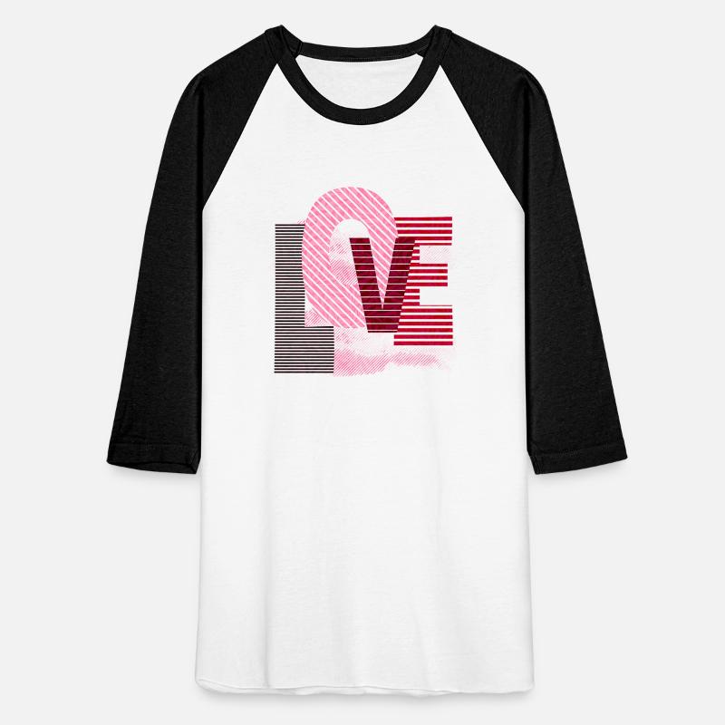 Love Geometric Magenta Letter