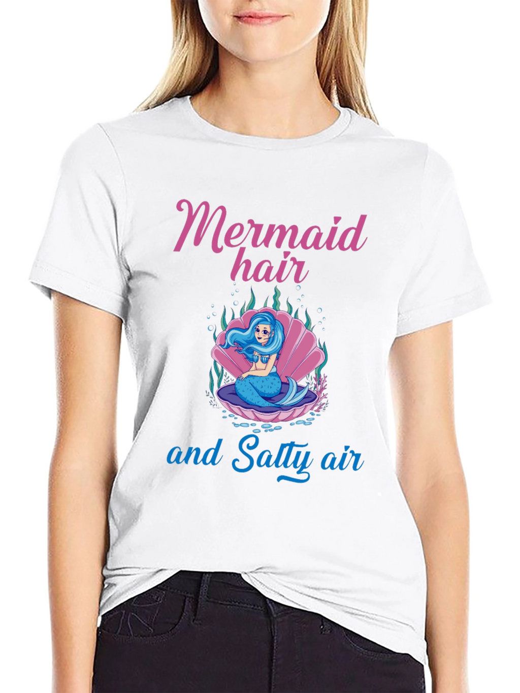 Mermaid Hair Salty Air Graphic Tee