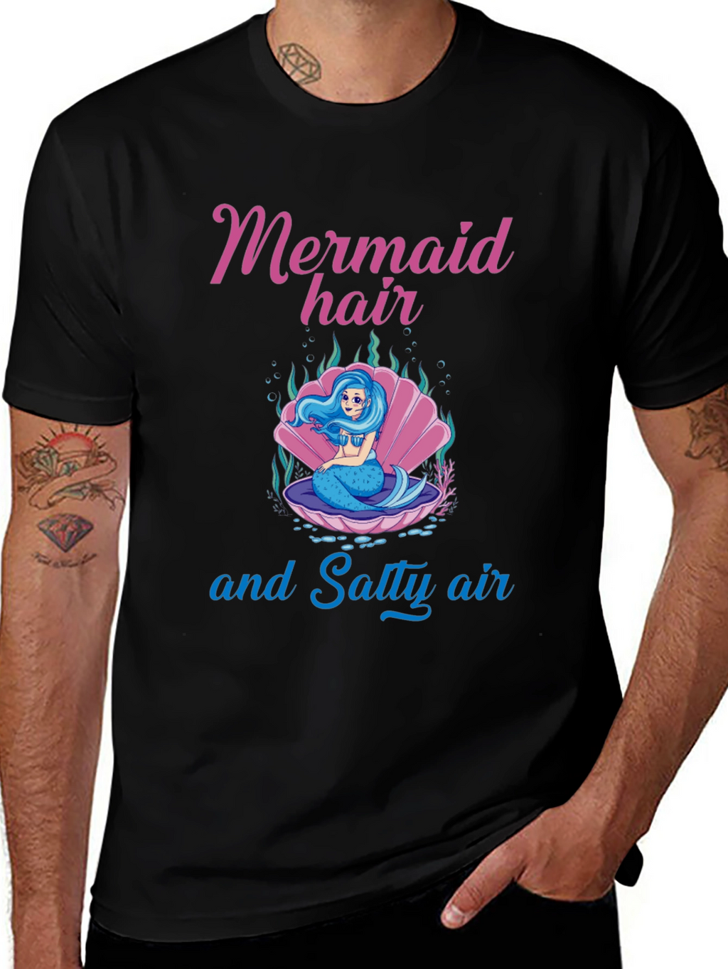 Mermaid Hair Salty Air Graphic Tee